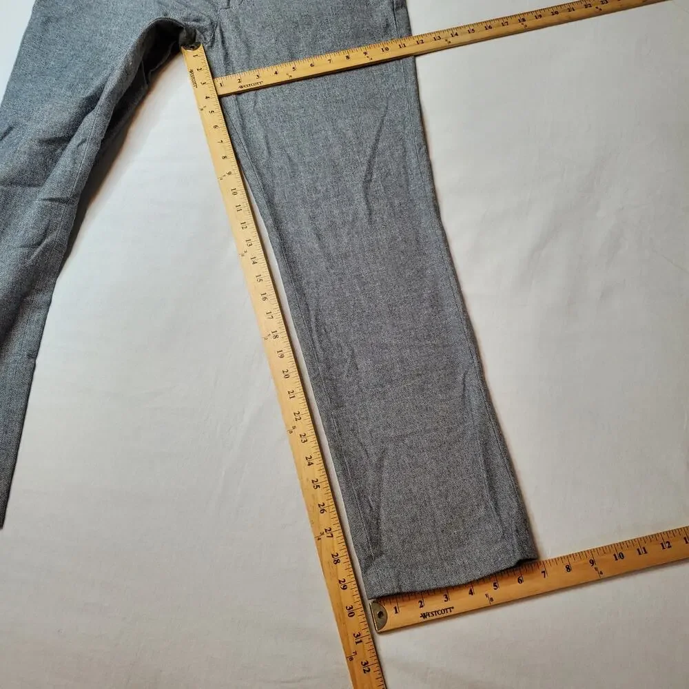 Banana Republic Men's Size 33X30 NWT Mason Athletic-Fit E-Waist Pant Gray 603187